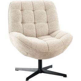 Draaifauteuil Morley beige