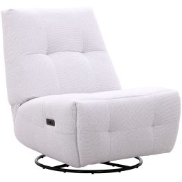 Relaxfauteuil Redan elektrisch wit