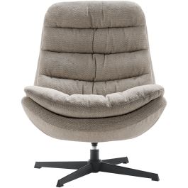 Draaifauteuil Baray grijs