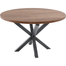 Uitschuifbare eettafel Caltana 130/170 cm donkerbruin
