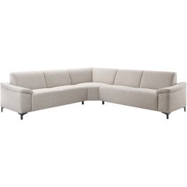 Hoekbank Aveiro beige basic comfort