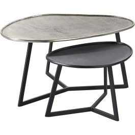 Salontafelset Novato 38 en 55 cm organisch