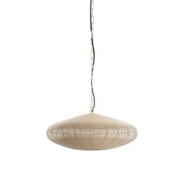 Hanglamp Ahero 20x51 cm beige