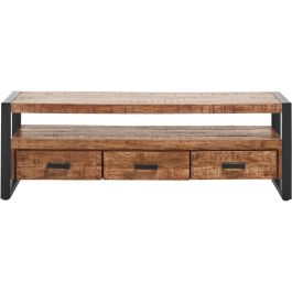 TV-meubel Newhaven mangohout 150 cm