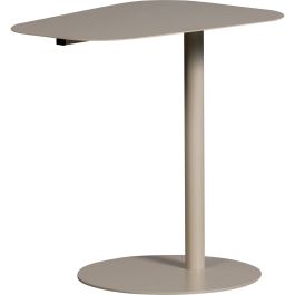 Bijzettafel Meri beige 50 cm organisch