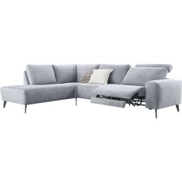 Hoekbank links Nyborg grijs relaxfunctie basic comfort