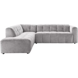 Hoekbank links Vizela grijs premium comfort