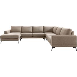 Hoekbank rechts Flandria bruin supreme comfort