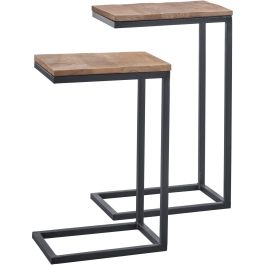 Bijzettafelset Northwood mangohout 27 en 28 cm rechthoekig