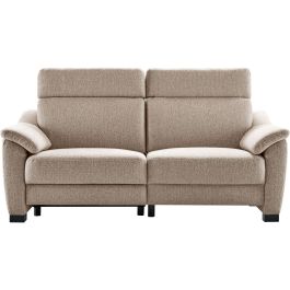 2,5 zitsbank Mirtho beige relaxfunctie Supreme comfort