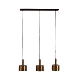Hanglamp Bincerro goud 100x8x150 cm 3-lichts