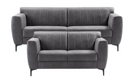 Bankstel 3+2 Ridgway antraciet excellent comfort
