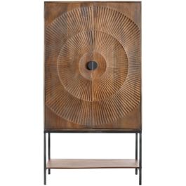 Opbergkast Nocona mangohout 190x100x41 cm