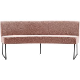Eetkamerbank Thurso ovaal roze