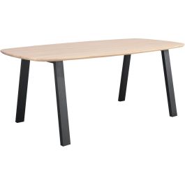 Eettafel Walden eikenhout 200x100 cm Deens ovaal