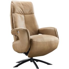 Relaxfauteuil Balfour small microleder cognac