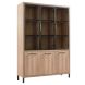Vitrinekast Selinia 200x140x45 cm