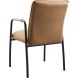 Eetkamerstoel met armleuning Alzy bruin