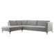 Hoekbank rechts Gulnare grijs premium comfort