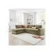 Hoekbank links Yukom groen basic comfort