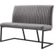 Eetkamerbank Pareda 130 cm grijs