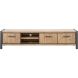 TV-meubel Mantera 216 cm lichtbruin