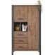 Opbergkast Mantera 170x100x048 cm donkerbruin