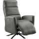 Relaxfauteuil Cervan elektrisch medium microleder antraciet