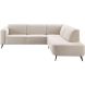 Hoekbank rechts Micco beige basic comfort