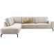 Hoekbank links Loretio beige basic comfort