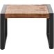 Bijzettafel Newhaven mangohout 60 cm vierkant