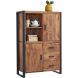 Opbergkast Newhaven mangohout 150x100x43 cm