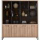 Vitrinekast Selinia 200x183x45 cm