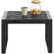 Bijzettafel Newhaven zwart mangohout 60 cm vierkant