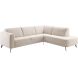 Hoekbank rechts Micco beige Premium comfort
