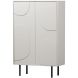 Opbergkast Atri 135x85x40 cm wit