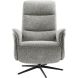 Relaxfauteuil Haslet elektrisch medium grijs
