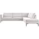 Hoekbank rechts Arluno grijs basic comfort