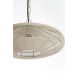 Hanglamp Ahero 18x40 cm beige
