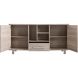 Dressoir Gradoly 90x180x45 cm grijs