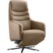 Relaxfauteuil Eriskay elektrisch microleder taupe