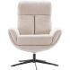 Draaifauteuil Langley beige