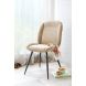 Eetkamerstoel Domeno bouclé beige