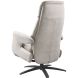 Relaxfauteuil Tolgia large microleder grijs