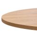 Eettafel Caltana 200x105 cm lichtbruin ovaal