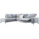 Hoekbank links Nyborg grijs relaxfunctie premium comfort