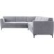 Hoekbank Ridgway grijs basic comfort