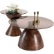 Salontafel Aboni mangohout 78 cm rond
