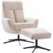 Draaifauteuil Langley beige