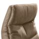 Relaxfauteuil Grimsay elektrisch microleder taupe